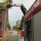 Scheunenbrand in Bökenförde