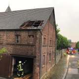 Scheunenbrand in Bökenförde
