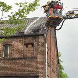 Scheunenbrand in Bökenförde