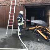 Scheunenbrand in Bökenförde