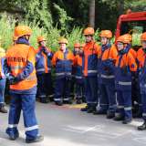 Übung der Jugendfeuerwehr an der Josefschule