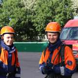 Übung der Jugendfeuerwehr an der Josefschule