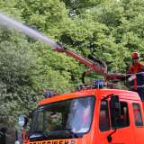 Übung der Jugendfeuerwehr an der Josefschule