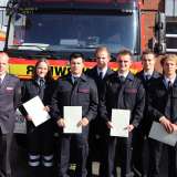 Brandmeisteranwärter beginnen ihre Ausbildung