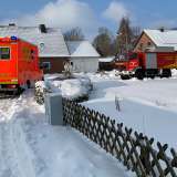 Landrätin Eva Irrgang dankt allen Einsatzkräften Winterwetter: Große Herausforderung für Feuerwehren, Hilfsorganisationen, Rettungsdienst und Polizei
