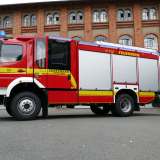 Neues Löschfahrzeug für den Feuerwehrstützpunkt West