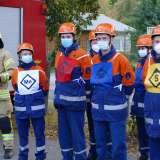 Herbstabschlussübung der Jugendfeuerwehr aus Lipperode