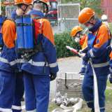 Herbstabschlussübung der Jugendfeuerwehr aus Lipperode