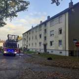 Feuer in Mehrfamilienhaus