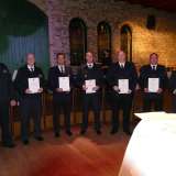 510 Jahre treuen Einsatz im Dienst der Feuerwehr geehrt