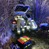 Verkehrsunfall auf der B55 - Rot - Drei Verletzte