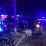 Verkehrsunfall auf der B55 - Rot - Drei Verletzte