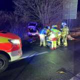 Verkehrsunfall auf der B55 - Rot - Drei Verletzte