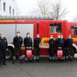 Weihnachtliche Bescherung bei der Feuerwehr