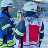 Zugübung des Löschzuges 5 in Dedinghausen
