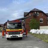 Kellerbrand mit Menschenleben in Gefahr