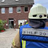 Kellerbrand mit Menschenleben in Gefahr