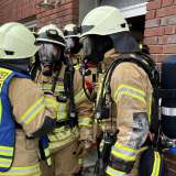 Kellerbrand mit Menschenleben in Gefahr