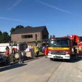 Person bei Arbeitsunfall lebensgefährlich verletzt