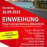 Einweihung Gerätehaus Bökenförde 