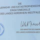 Flutkatastrophe 2021: Fluthelfer geehrt 