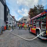 Küchenbrand / Fünf Personen ins Krankenhaus