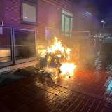 POL-SO: Brennender Müllcontainer