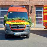 Vier neue Feuerwehr Fahrzeuge offiziell in den Dienst gestellt