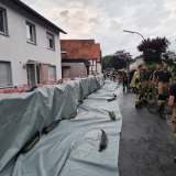 167 Unwetter-Einsätze im Kreisgebiet / Mehr als 400 Kräfte am Donnerstag und in der Nacht zum Freitag gefordert
