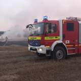 Vegetationsbrand in Hörste ruft Feuerwehr auf den Plan
