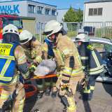 Mit Übungstag hat der Löschzug 1 besondere Rettungstechniken trainiert 