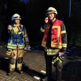 Übung des Löschzuges 5 im Hotel Rixbecker Alpen in Rixbeck