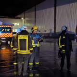 Gemeinsame Übung Werkfeuerwehr Hella / THW Ortsverband Lippstadt / Feuerwehr Lippstadt