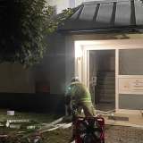 Kellerbrand / Eine Person gerettet