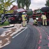 POL-SO: Verkehrsunfall auf der Holzstraße - Anhänger kippt um, Fahrer leicht verletzt