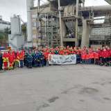 Großübung beim Zementwerk Spenner: 90 Nachwuchsretter im Einsatz