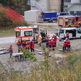 Großübung beim Zementwerk Spenner: 90 Nachwuchsretter im Einsatz