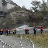 Großübung beim Zementwerk Spenner: 90 Nachwuchsretter im Einsatz