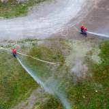Großübung beim Zementwerk Spenner: 90 Nachwuchsretter im Einsatz