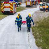 Großübung beim Zementwerk Spenner: 90 Nachwuchsretter im Einsatz