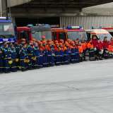 Großübung beim Zementwerk Spenner: 90 Nachwuchsretter im Einsatz