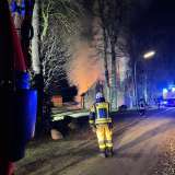 Großbrand zu Weihnachten bei Minustemperaturen