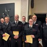 Ehrungen bei der Einheit Lipperode