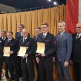 Beförderungen bei der Jahresdienstbesprechung der Gesamtwehr