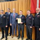 Beförderungen bei der Jahresdienstbesprechung der Gesamtwehr