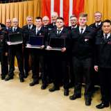 Übergabe von Laptops an die Jugendfeuerwehr