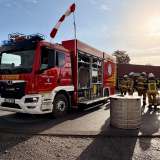 Feuerwehr Lippstadt probt interkommunale und überörtliche Zusammenarbeit bei ABC-Vollübung