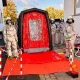 Feuerwehr Lippstadt probt interkommunale und überörtliche Zusammenarbeit bei ABC-Vollübung